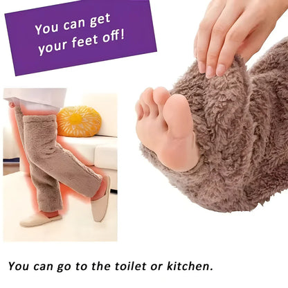 Velenzo Over Knee High Fuzzy Socks