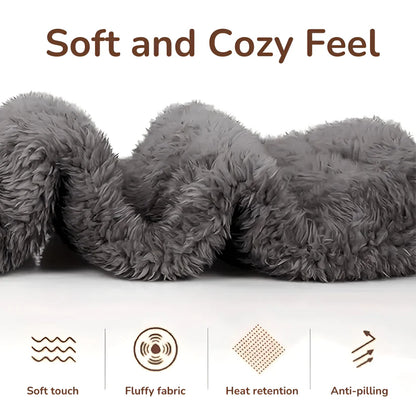 Velenzo Over Knee High Fuzzy Socks