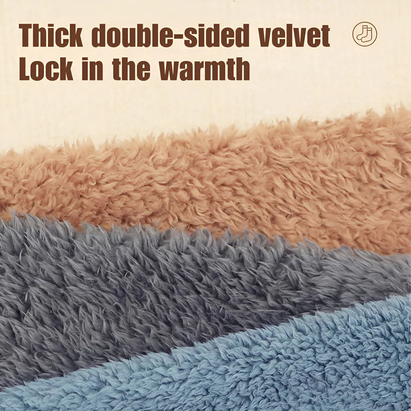 Velenzo Over Knee High Fuzzy Socks